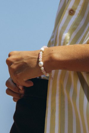 Bracelet de perles colorées
